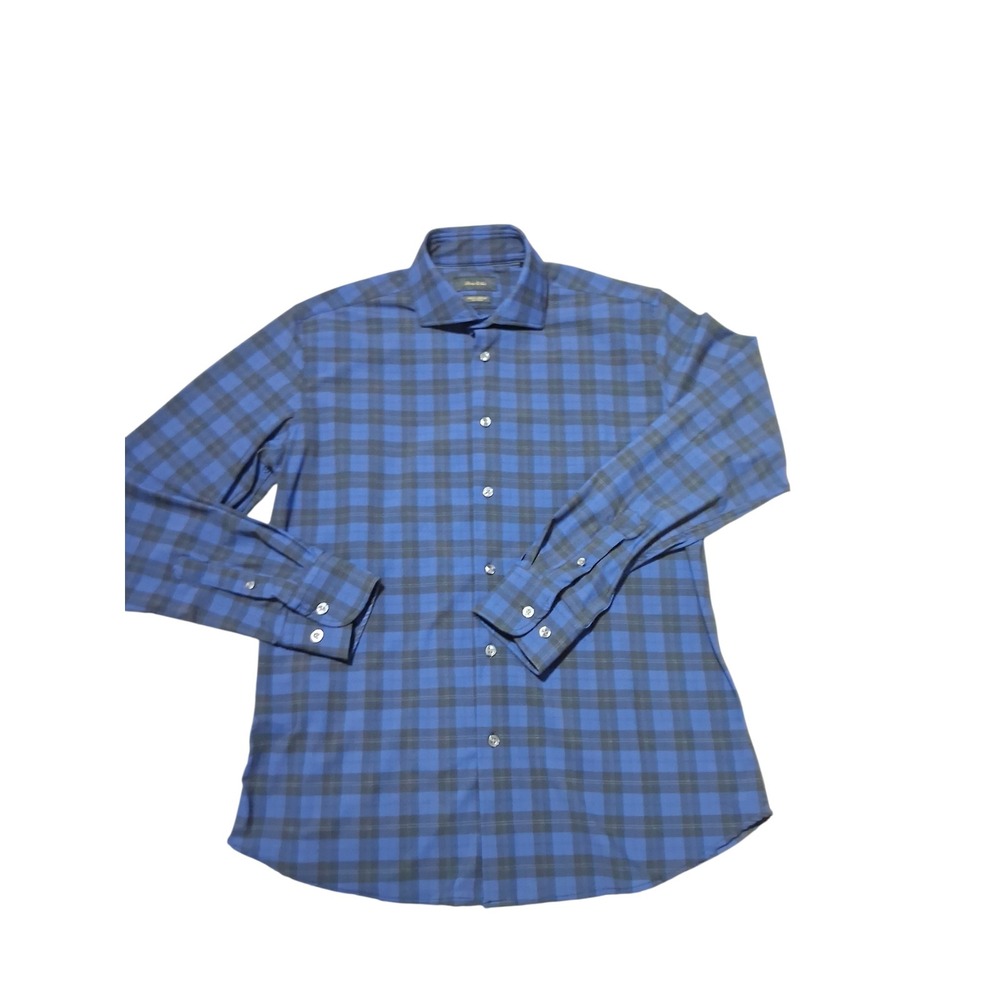 PORTER & ASH‎ Luxury Kinetic Stretch Men's size Medium Career Casual Dress Shirt